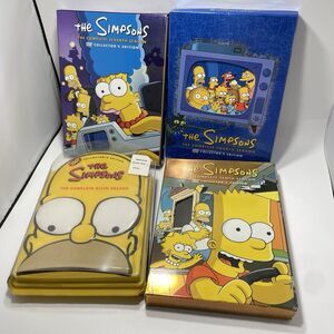 The Simpsons DVD Box Set Lot Seasons 4 6 7 10 Collectors Edition Complete